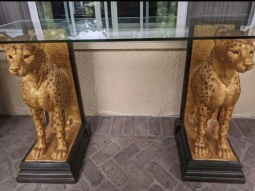 Cheetah Console Table